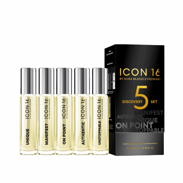 DISCOVERY SET – zestaw perfum ICON16 15 ml x 5 sztuk